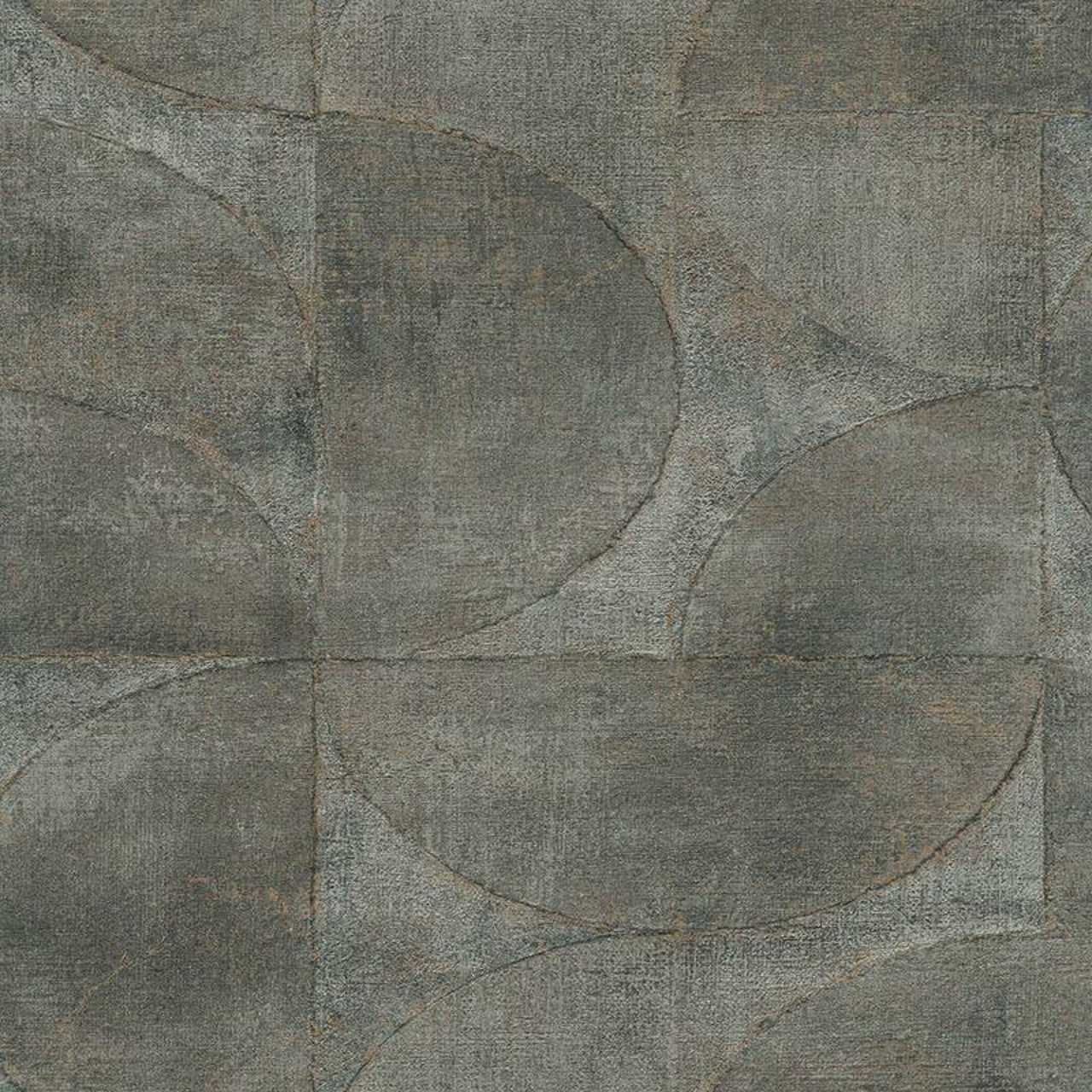 32821 Rustic Circle Perfecto 2 Wallpaper by Galerie