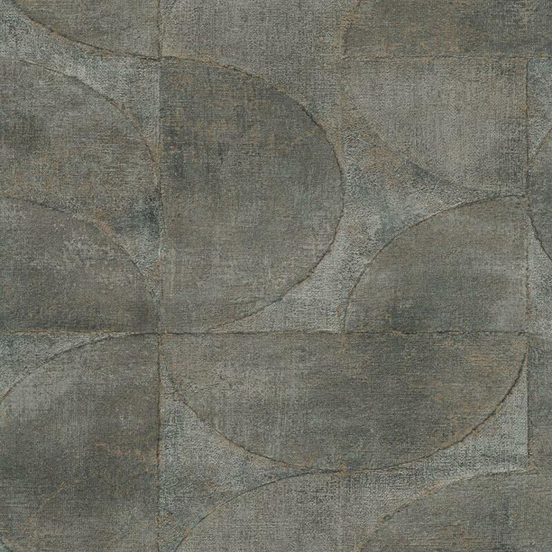 32821 Rustic Circle Perfecto 2 Wallpaper by Galerie