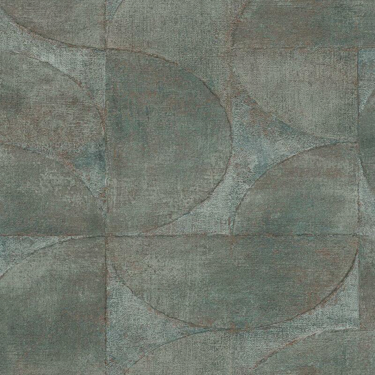32823 Rustic Circle Perfecto 2 Wallpaper by Galerie