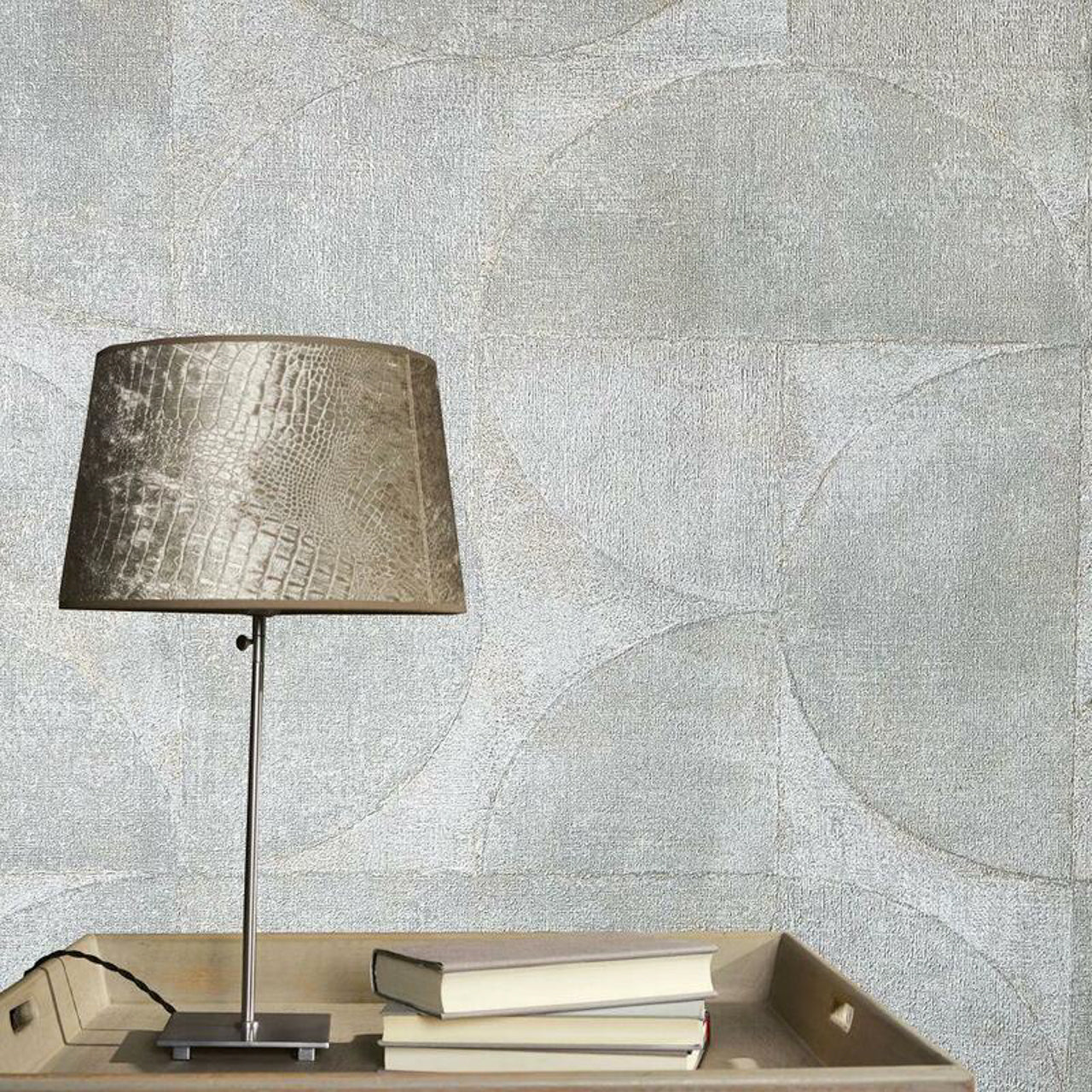 32824 Rustic Circle Perfecto 2 Wallpaper by Galerie