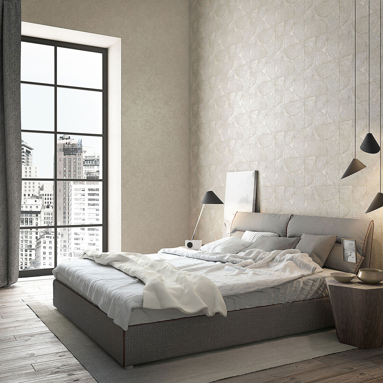 32825 Rustic Circle The New Design Book Beige Wallpaper By Galerie