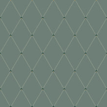 3282 Fredrik Green and Grey Wallpaper by Boråstapeter