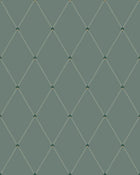 3282 Fredrik Green and Grey Wallpaper by Boråstapeter