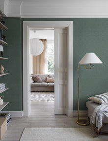 3282 Fredrik Green and Grey Wallpaper by Boråstapeter