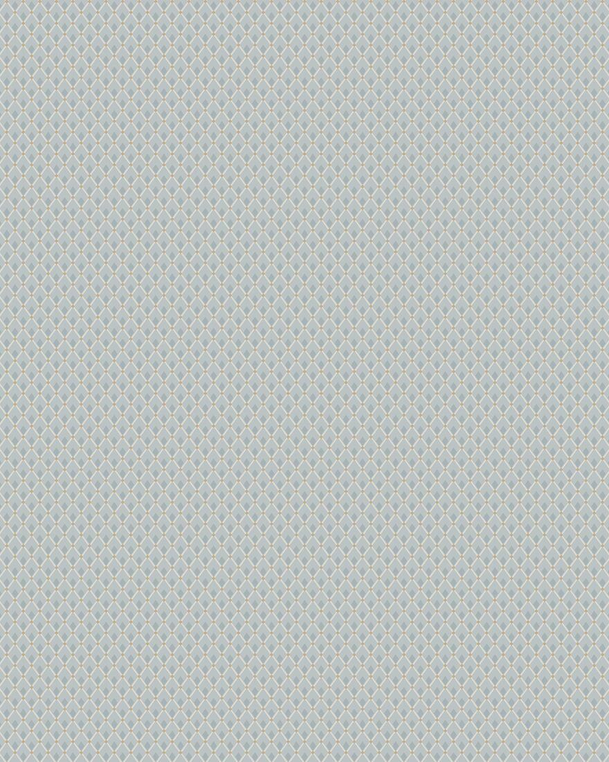 3283 Fredrika Blue and Beige Wallpaper by Boråstapeter