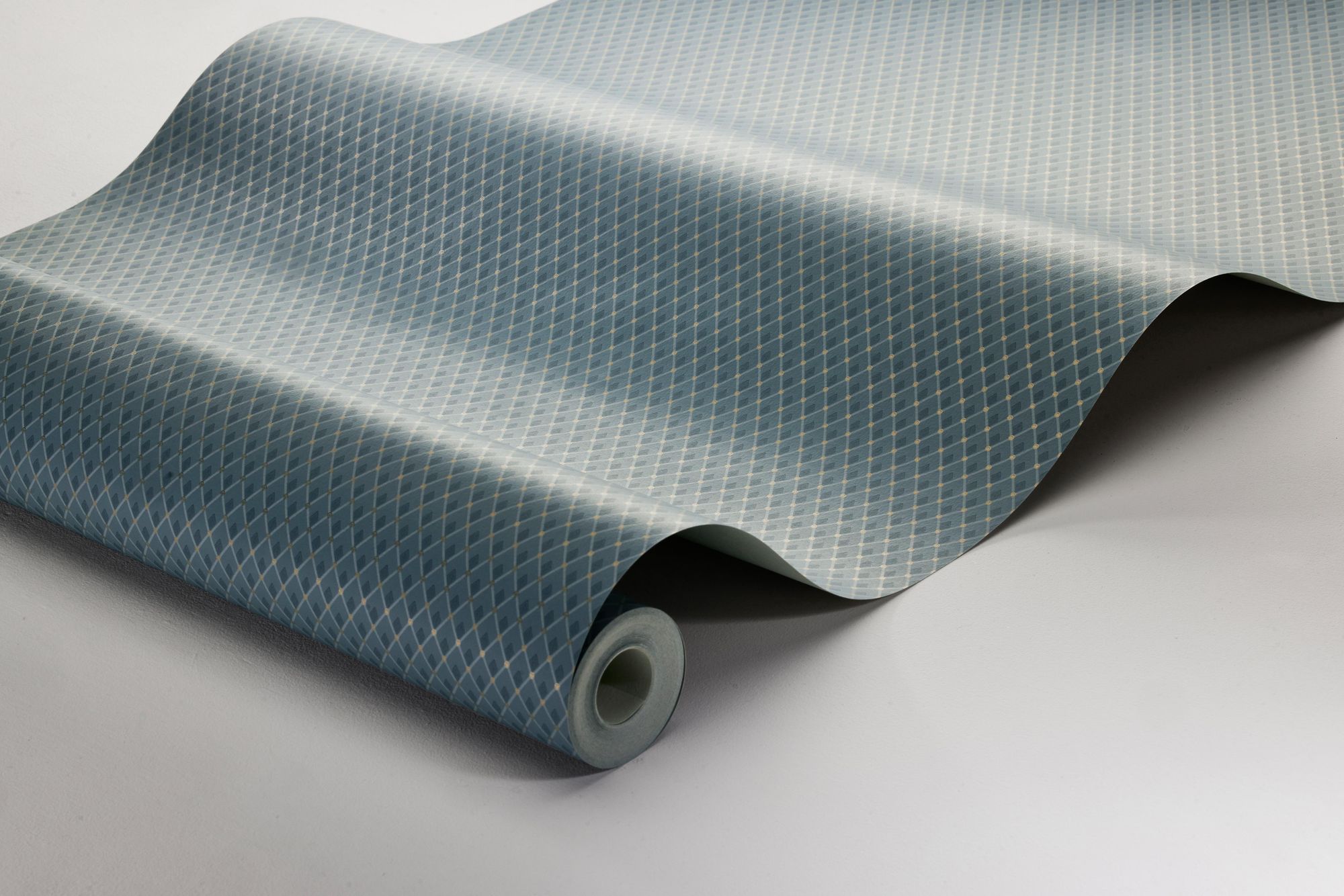 3284 Fredrika Blue Wallpaper by Boråstapeter