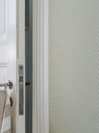 3288 Fredrika Green and Beige Wallpaper by Boråstapeter