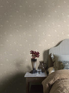 3289 Saga Beige and Beige Wallpaper by Boråstapeter