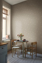 3289 Saga Beige and Beige Wallpaper by Boråstapeter