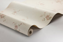 3290 Saga Beige and Pink Wallpaper by Boråstapeter