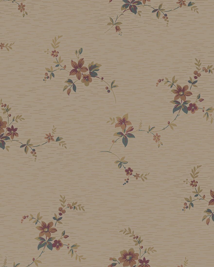 3291 Saga Beige and Multi Wallpaper by Boråstapeter