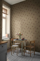 3291 Saga Beige and Multi Wallpaper by Boråstapeter
