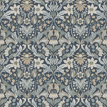 3292 Blomsterfröjd Blue and Multi Wallpaper by Boråstapeter