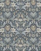 3292 Blomsterfröjd Blue and Multi Wallpaper by Boråstapeter