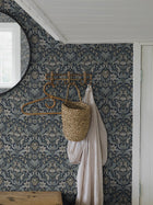3292 Blomsterfröjd Blue and Multi Wallpaper by Boråstapeter