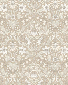 3293 Blomsterfröjd Beige and Multi Wallpaper by Boråstapeter