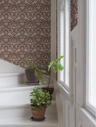 3294 Blomsterfröjd Red and Multi Wallpaper by Boråstapeter