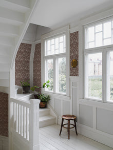 3294 Blomsterfröjd Red and Multi Wallpaper by Boråstapeter