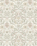 3295 Blomsterfröjd Beige and Multi Wallpaper by Boråstapeter