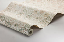 3295 Blomsterfröjd Beige and Multi Wallpaper by Boråstapeter