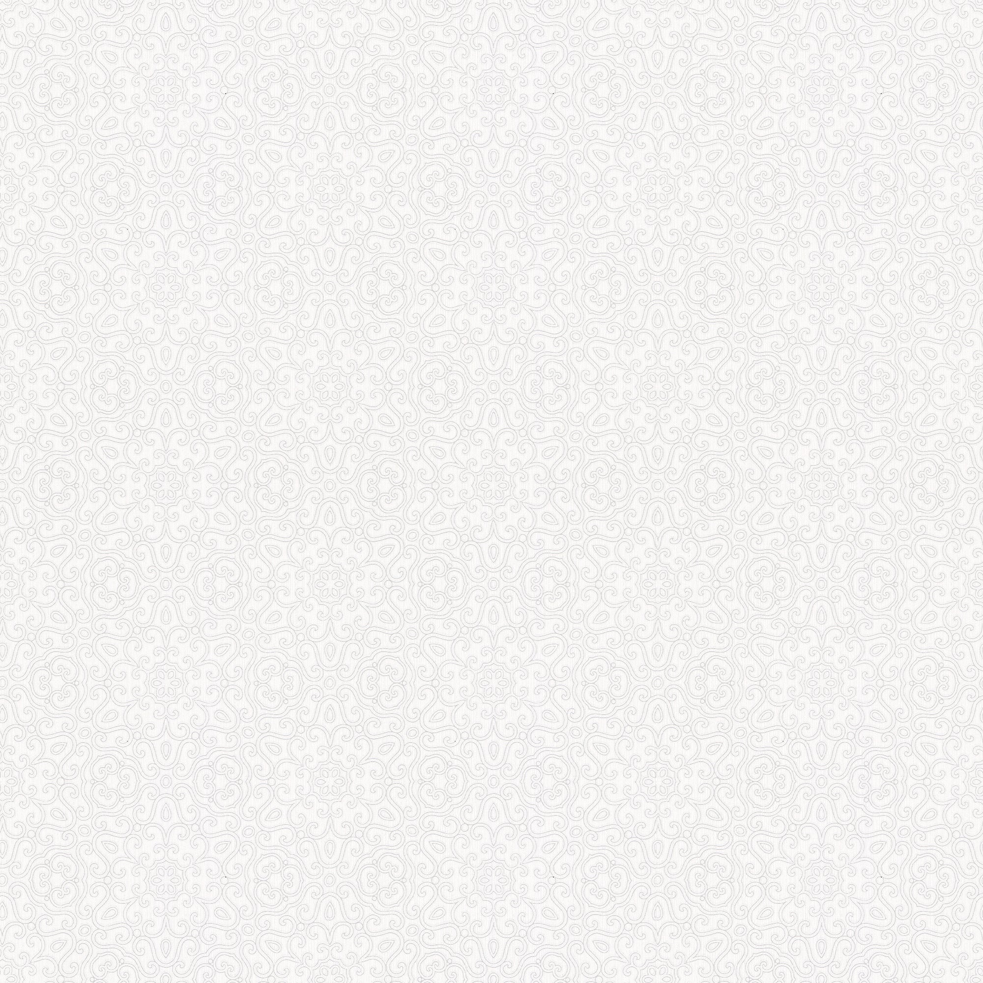 32967 Serene Openwork White Wallpaper By Galerie