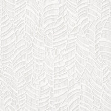 32972 Serene Leaves White and Grey Wallpaper By Galerie