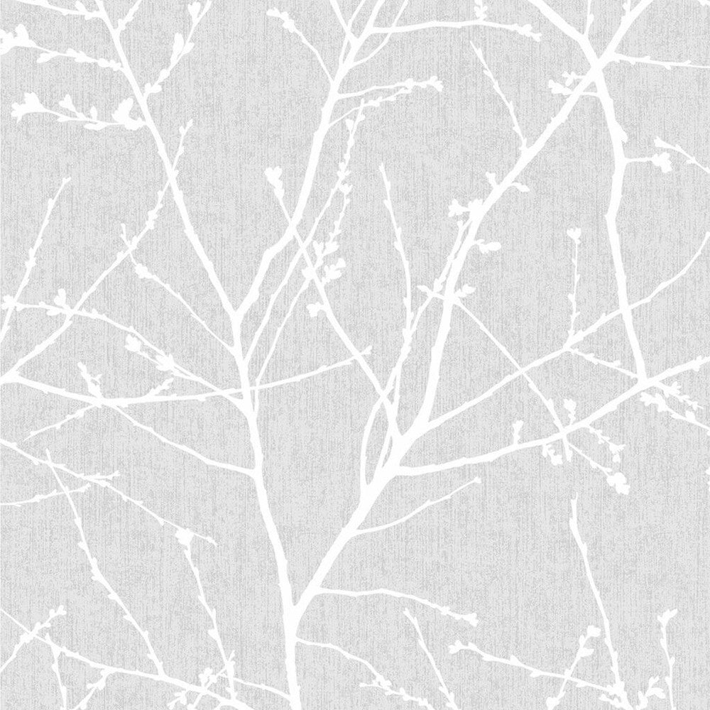 33-274 Innocence Grey Superfresco Easy Wallpaper by Graham & Brown