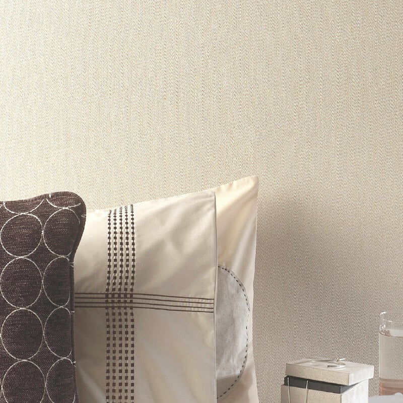 33036 Weave Champagne Opus Wallpaper by Holden Decor