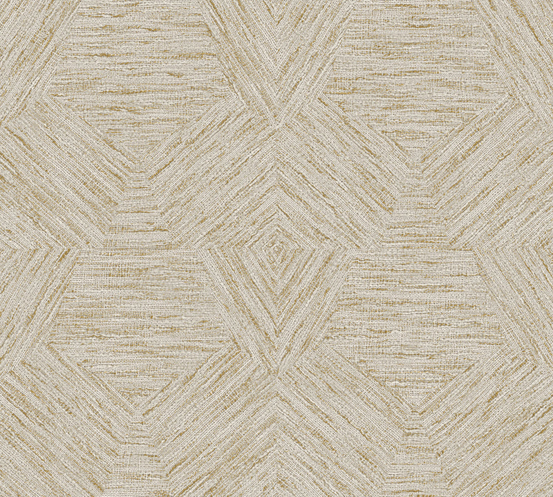 33042 Pentagono Antigua Straw Wallpaper By Arte