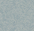 Pentagono Antigua Turquoise Wallpaper By Arte