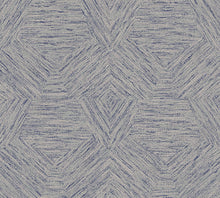 33049 Pentagono Antigua Denim Wallpaper By Arte