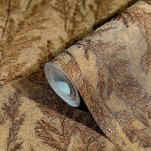 33208 Feathery Tree Natural Opulence Gold Wallpaper By Galerie