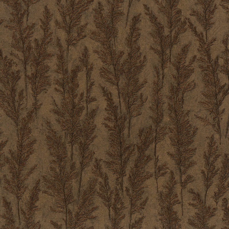33208 Feathery Tree Natural Opulence Gold Wallpaper By Galerie