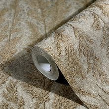 33211 Feathery Tree Natural Opulence Beige Wallpaper By Galerie