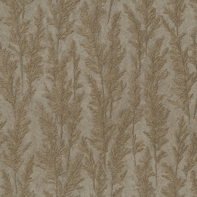 33211 Feathery Tree Natural Opulence Beige Wallpaper By Galerie