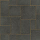 Wood Block Natural Opulence Black Wallpaper By Galerie