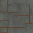 33224 Wood Block Natural Opulence Anthracite Wallpaper By Galerie