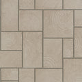 Wood Block Natural Opulence Beige Wallpaper By Galerie