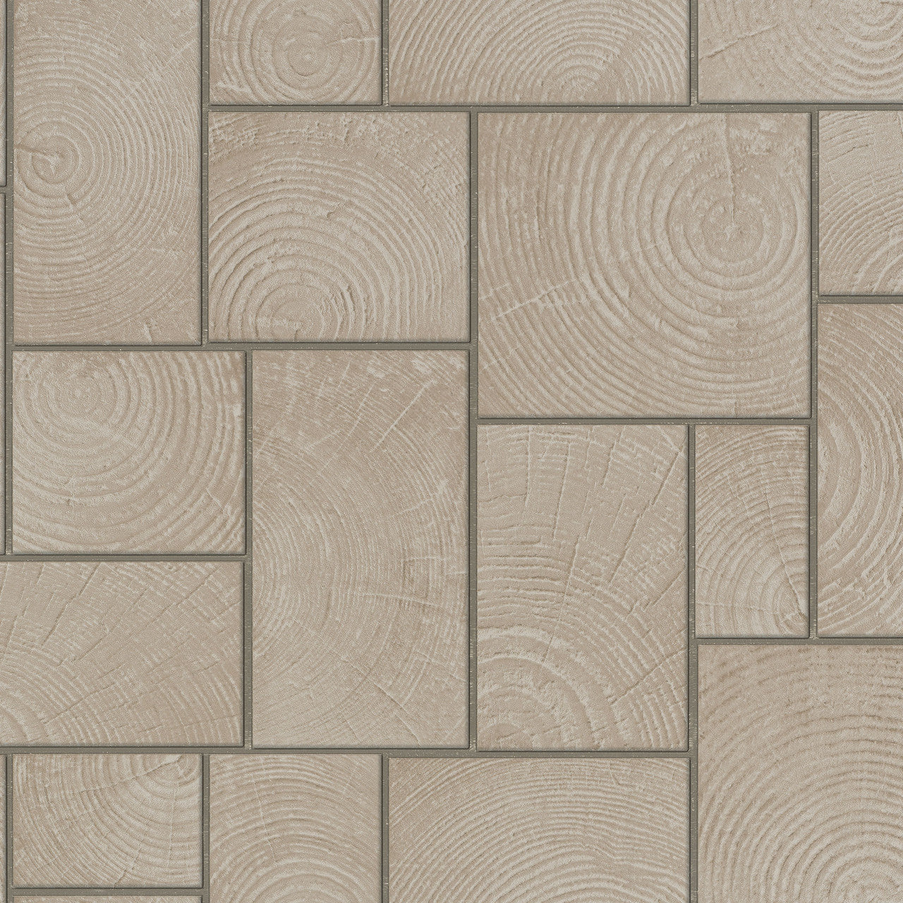 33225 Wood Block Natural Opulence Beige Wallpaper By Galerie