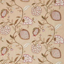 332345 Pomegranate Tree Kensington Walk Sienna Fabric by Zoffany