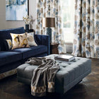 332440 Acer Kensington Walk Charcoal/Stone Fabric by Zoffany