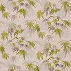 332441 Acer Kensington Walk Platinum/Leaf Fabric by Zoffany
