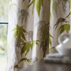 332441 Acer Kensington Walk Platinum/Leaf Fabric by Zoffany
