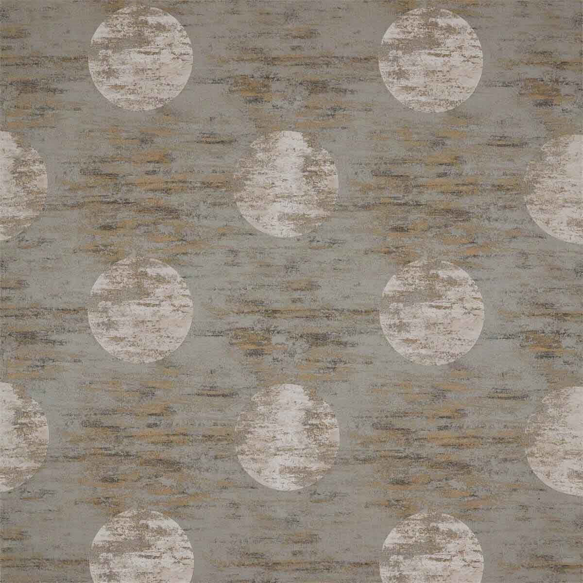 332458 Moon Silk Kensington Walk Silver Fabric by Zoffany