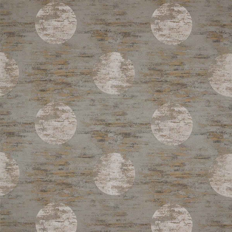 332458 Moon Silk Kensington Walk Silver Fabric by Zoffany