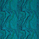 Serpentine Phaedra Blue Malachite Fabric by Zoffany
