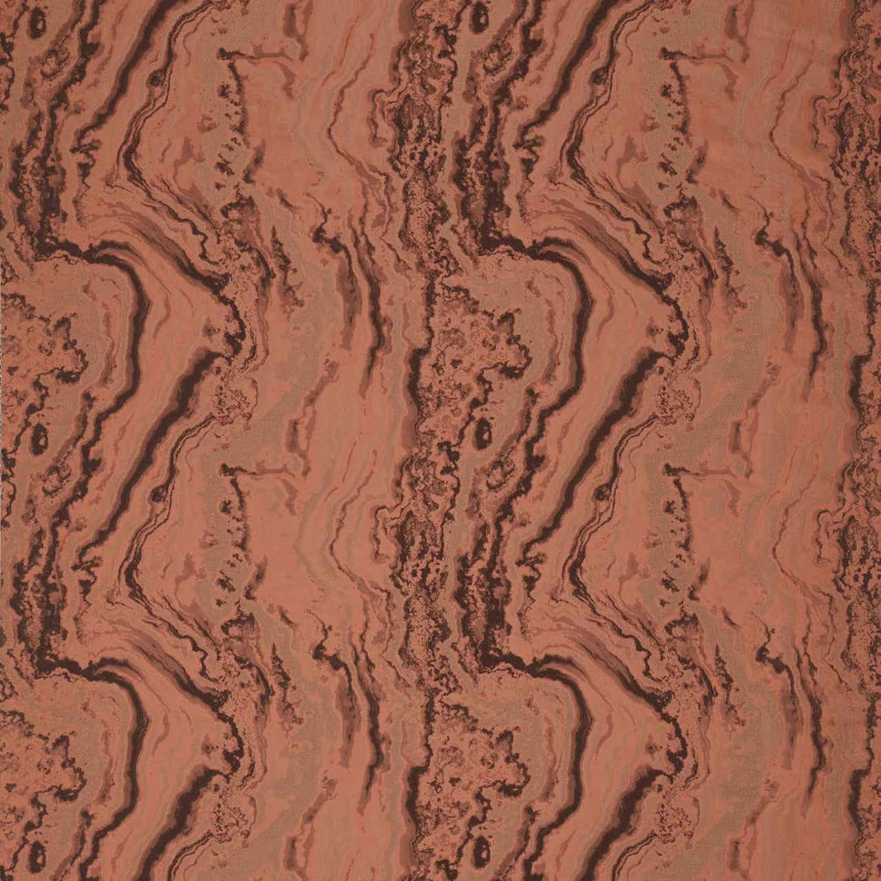 332665 Serpentine Phaedra Henna Fabric by Zoffany