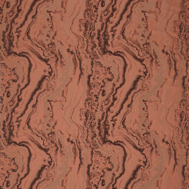 332665 Serpentine Phaedra Henna Fabric by Zoffany