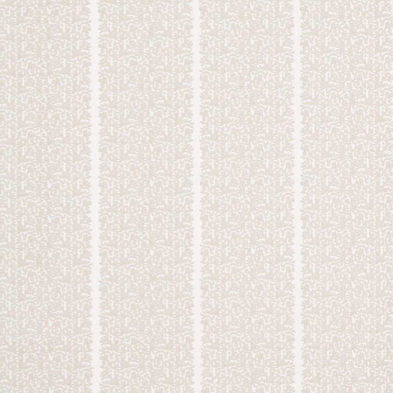 332768 Odell Indienne White Opal Fabric by Zoffany