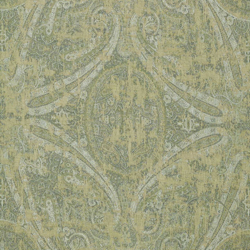 332802 Elswick Paisley Rare Textiles Moss Fabric by Zoffany